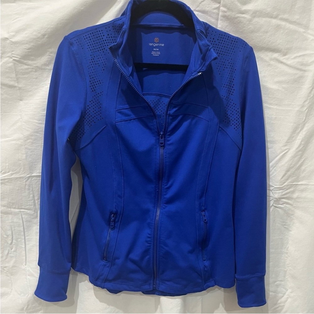 Tangerine Athletic Full Zip - Size Medium
